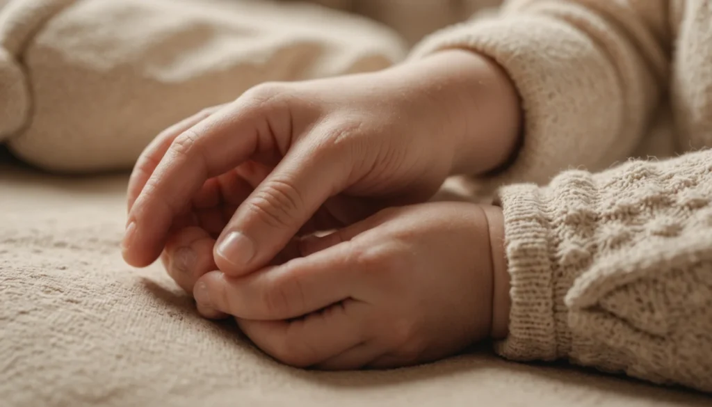 empreinte main bébé