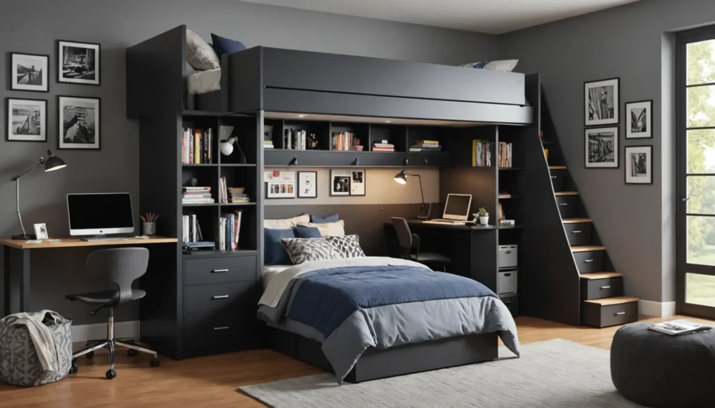 lit chambre ado