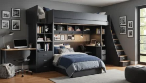 lit chambre ado