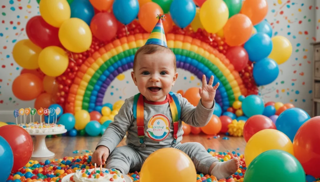 anniversaire theme couleur