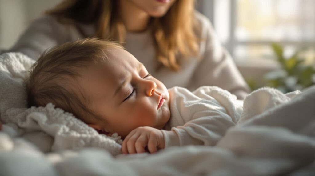 Pourquoi mon bébé pleure dans son sommeil ?